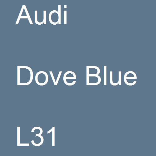 Audi, Dove Blue, L31.